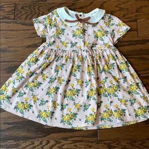 Wild Flowers too with Peter Pan collar